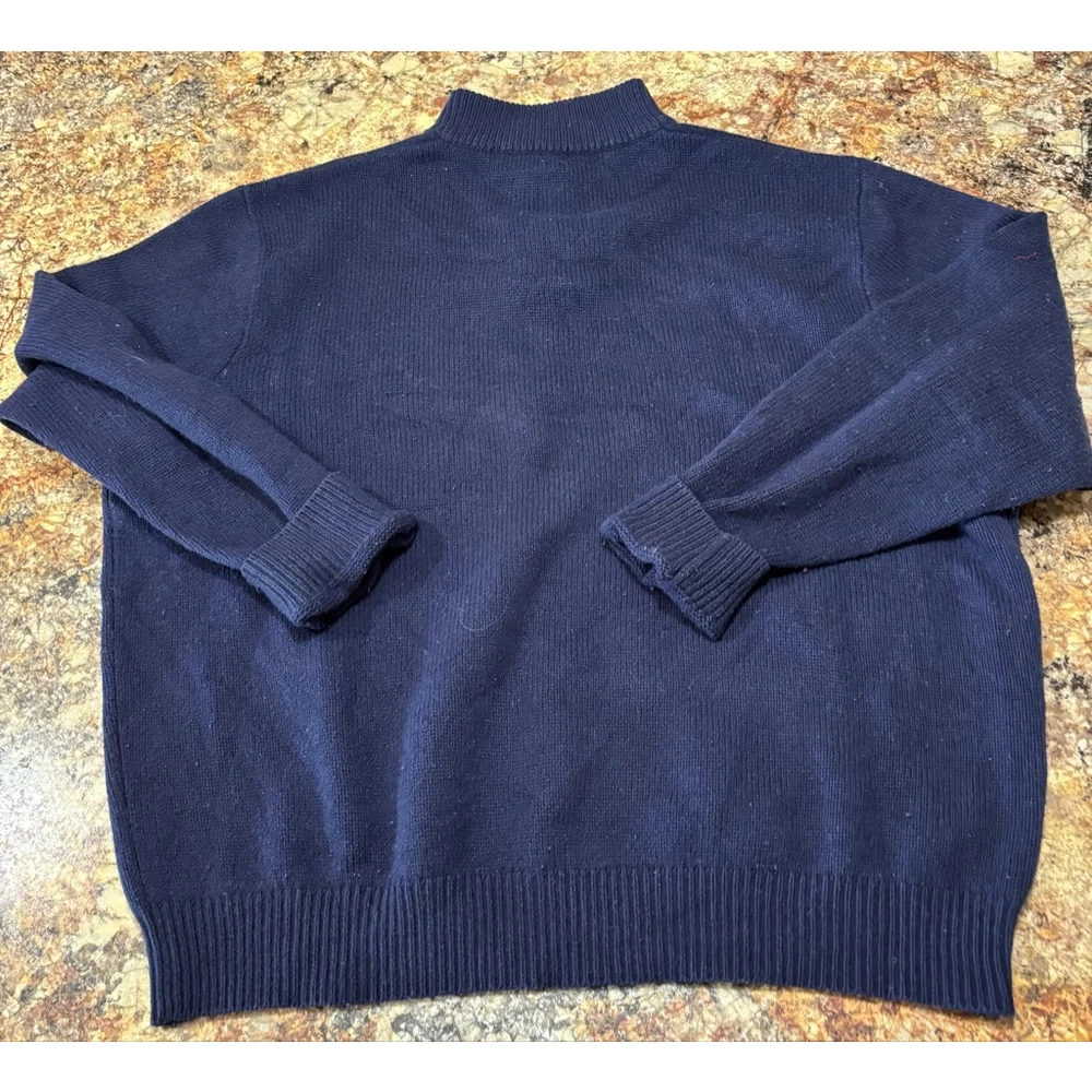 Polo Golf Ralph Lauren 100% Wool Quarter-Zip Sweater